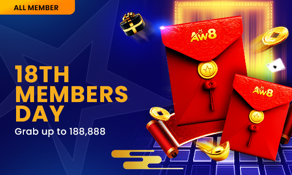 Aw8 Pro Malaysia - Promotions - 18th Members Day