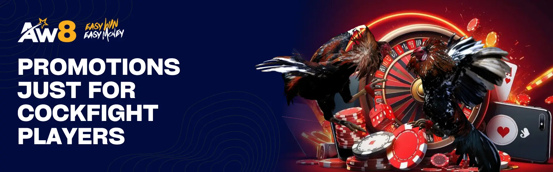 AW8 PRO Cockfight - Promotions Just for Cockfight Players