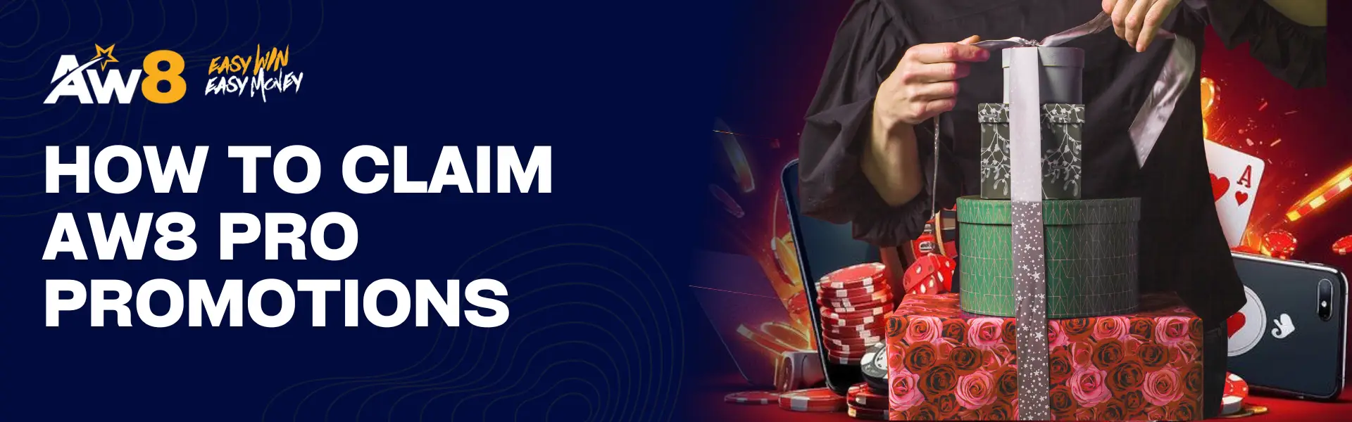 How to Claim Aw8 Pro Promotions
